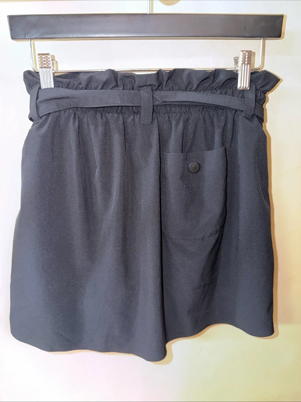 Athleta Skort Black  Athletic Activewear Skirt Size 0 Golf Tennis Gym Pockets